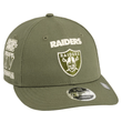 Bone Masculino New Era 9Fifty Low Profile NFL Las Vegas Raiders-NFI25BON003- -3-